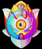Agya chakra symbol